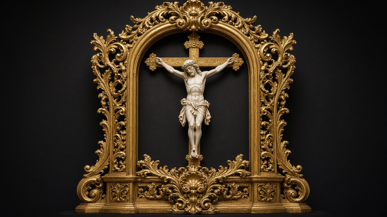 Crucifixo barroco